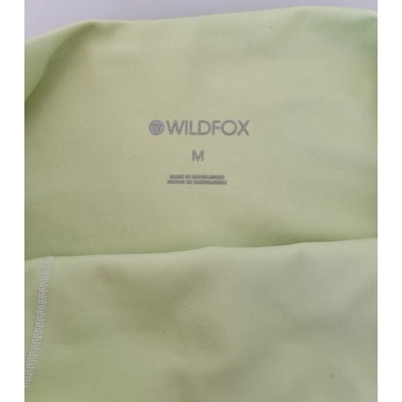 Wildfox Hike Bike Short Size Medium Colorblock White Pastel High Rise 3" EUC - Picture 5 of 8